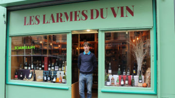 L'ancien sommelier Alexandre Chalmandrier & Les Larmes du Vin