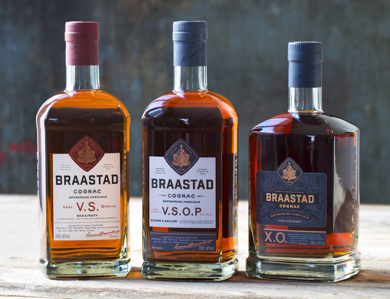 Braastad gamme de cognac