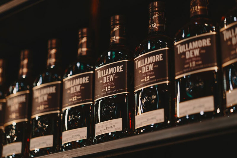 Tullamore DEW blend whiskey irlandais