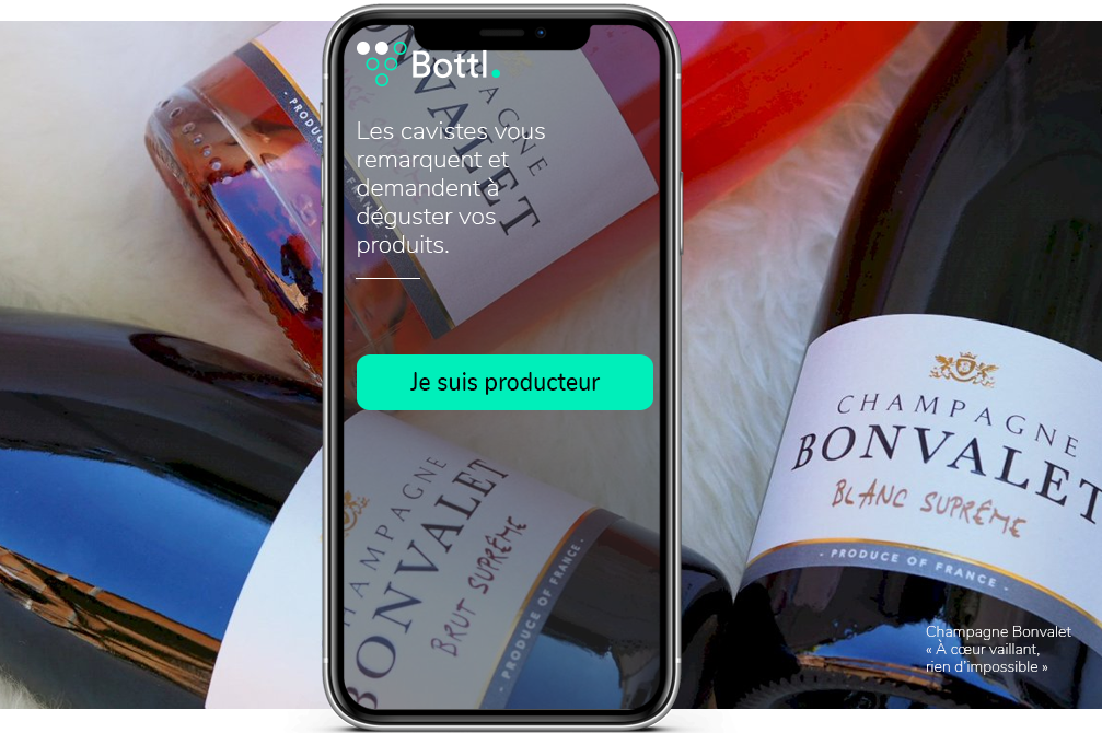 Champagne Bonvalet producteur est sur Discover