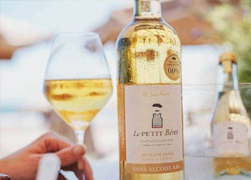 Le Petit Béret, le vin sans alcool