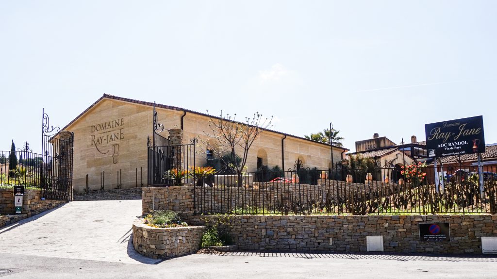 Le domaine Ray Jane à Bandol