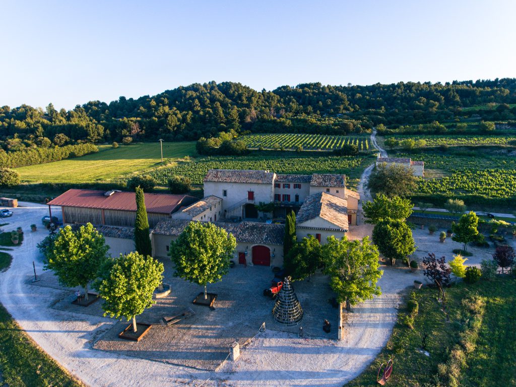 Le Domaine des Peyre vu du ciel