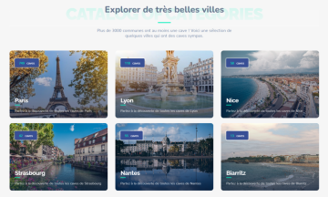 Finder, la plateforme d'informations sur les caves françaises